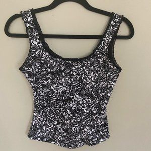 White House Black Market Lace Tank Top